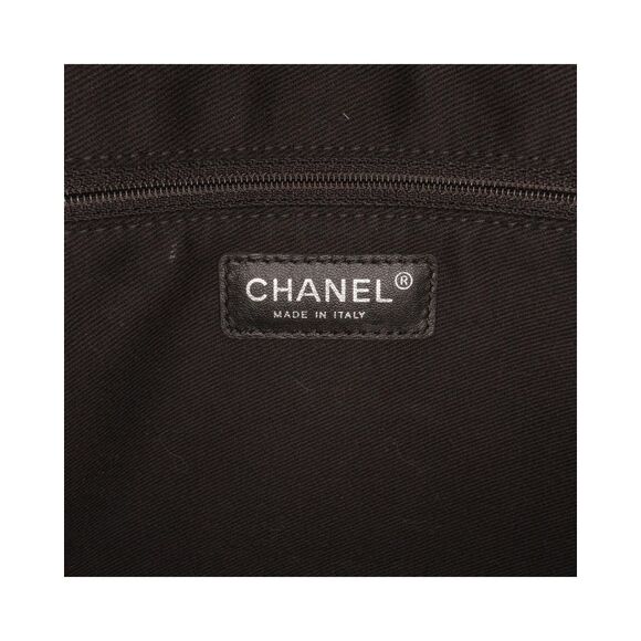 Pre Loved Chanel Classic Flap Bag Patchwork Women Black Shoulder Bags - Picture 7 of 8